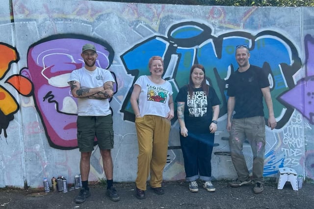 Art initiative to reduce graffiti crime makes its mark