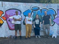 Art initiative to reduce graffiti crime makes its mark