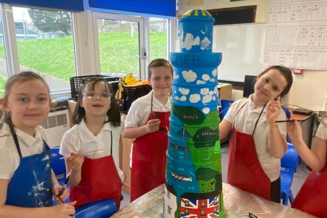 Brunel pupils support hospice with creative lighthouse