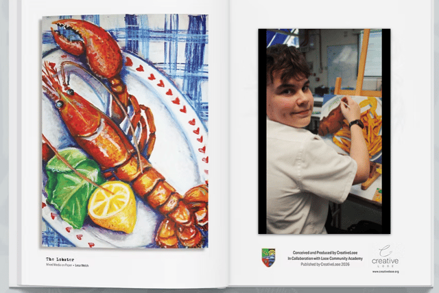Looe students take centre stage with community cookbook