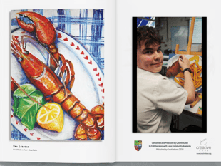Looe students take centre stage with community cookbook