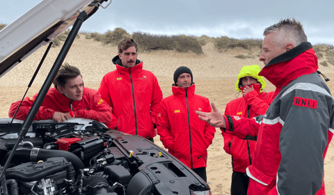 RNLI lifeguard service marks 25th anniversary 