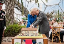 King and Queen all smiles during visit to Cornwall