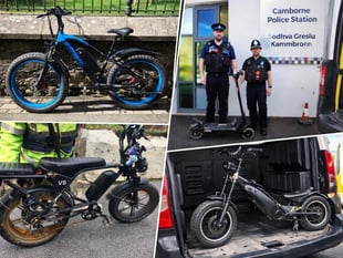 Illegal e-bikes taken off the streets
