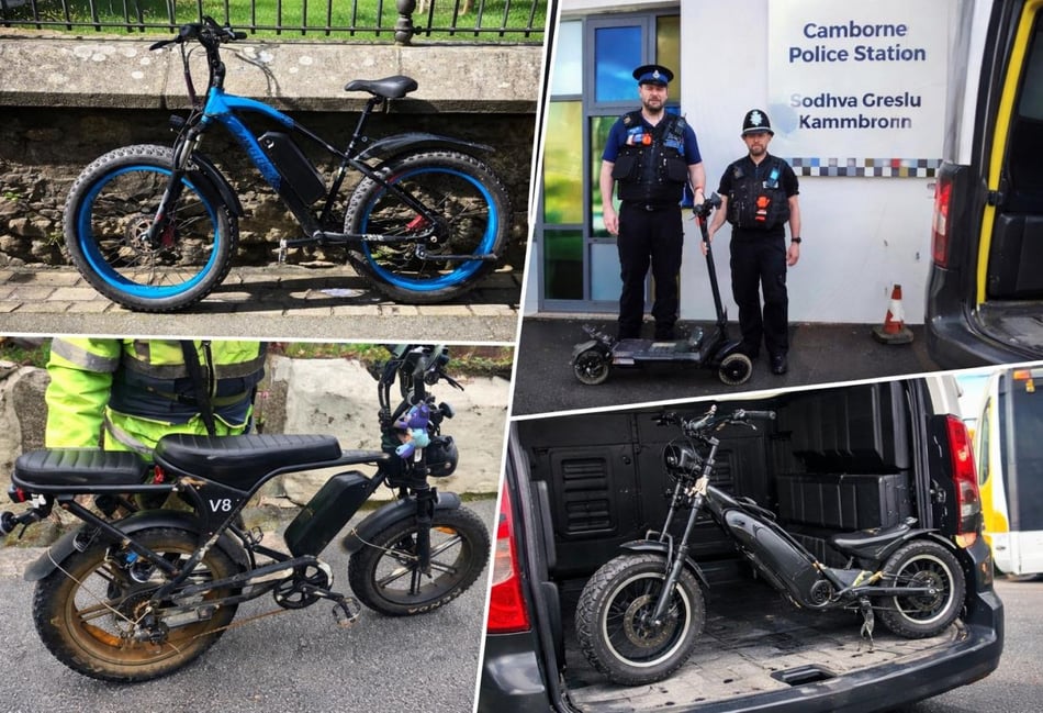 Illegal e-bikes taken off the streets