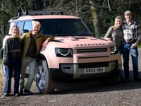 Cornish charity wins global award and lands new Defender