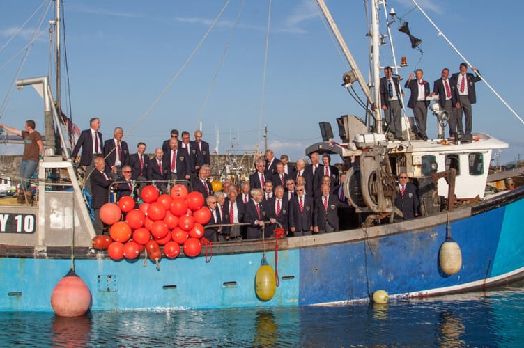 Mevagissey Male Choir.