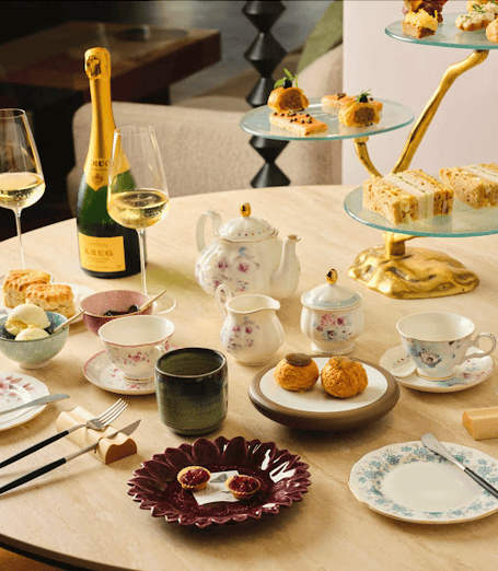 The Ugly Butterfly Afternoon Tea features sweet treats, savoury snacks and delicate finger sandwiches (Picture: Warren Wilkins)