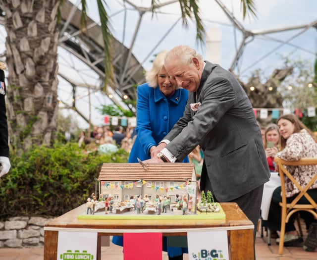 Royal praise for Liskeard baker’s showstopper cake