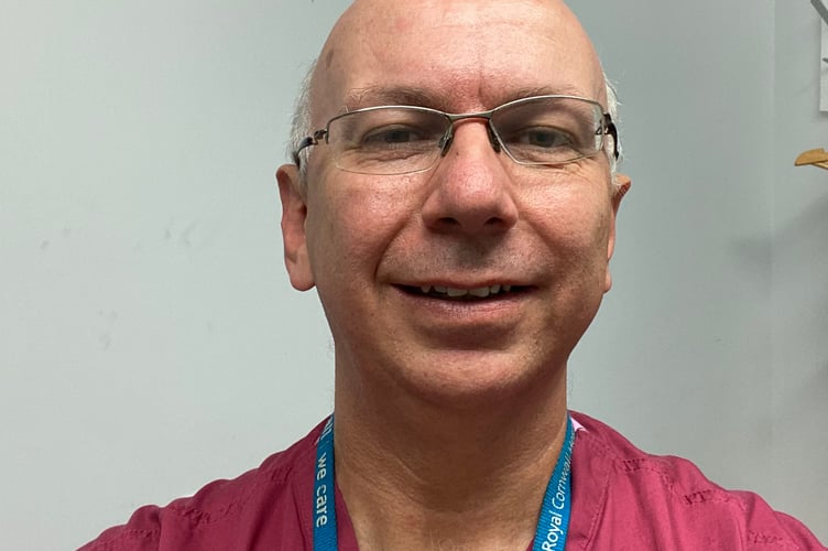 Peter Thatcher before his stroke