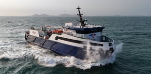 Menawethan's 72-day voyage
from Vietnam to Scilly