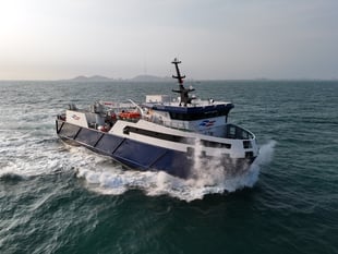 Menawethan's 72-day voyage
from Vietnam to Scilly
