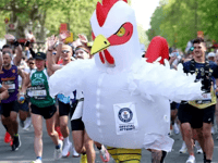 Fundraiser predicts eggshausting London marathon run
