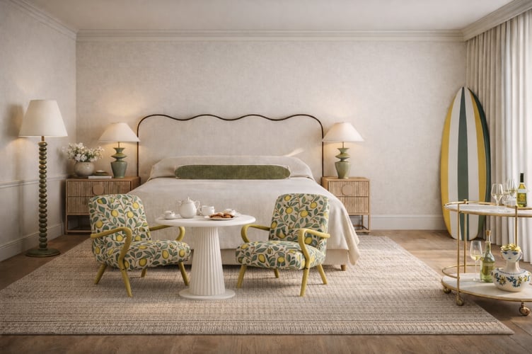 THE NICI Newquay bedroom 