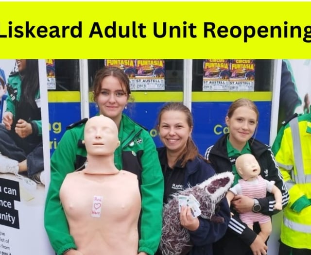 Volunteers urged to join St John Ambulance in East Cornwall