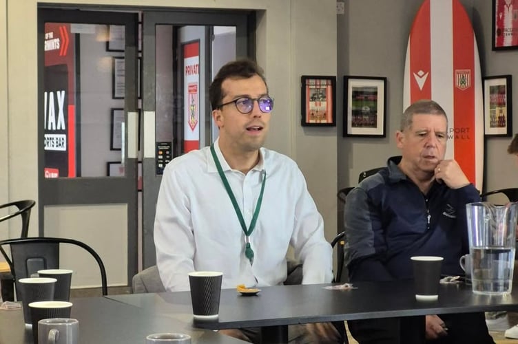 Representatives from swimming, running, hockey, golf, surfing and rowing clubs joined the discussion