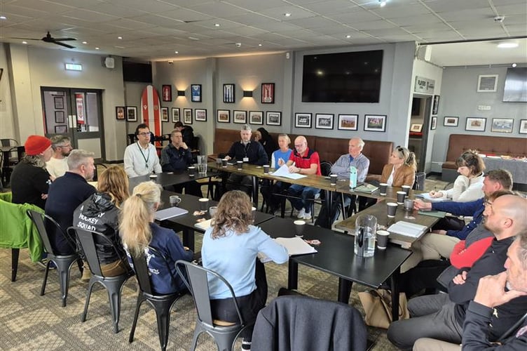 Newquay and St Austell MP Noah Law chaired the roundtable talks