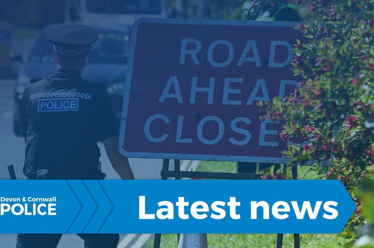 The A38 eastbound near Dobwalls is currently closed following a road traffic collision