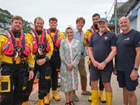 Looe lifeboat featured in dramatic Beyond Paradise plot