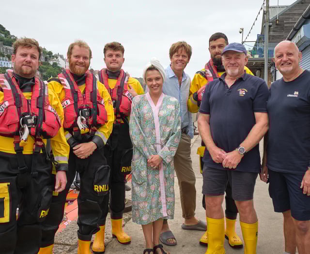 Looe lifeboat featured in dramatic Beyond Paradise plot