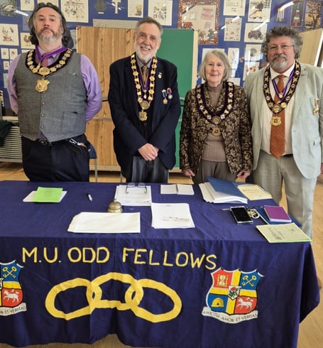 Oddfellows District Officers 2026.