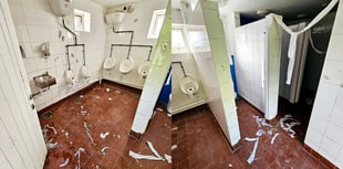 Beach Rangers issue plea after toilet 'decorated' by vandals