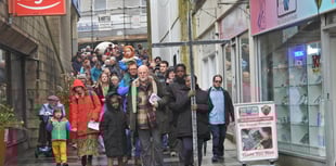 Hundreds join annual walk of witness