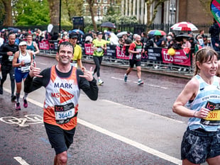 Teacher takes on marathon mission for MS society