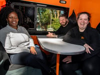Charity leader visits St Austell to strengthen homelessness support