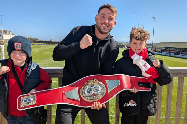 Brad Pauls staged a meet and greet (Picture: Warren Wilkins)