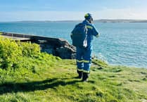 Man saved from the sea after welfare concerns raised