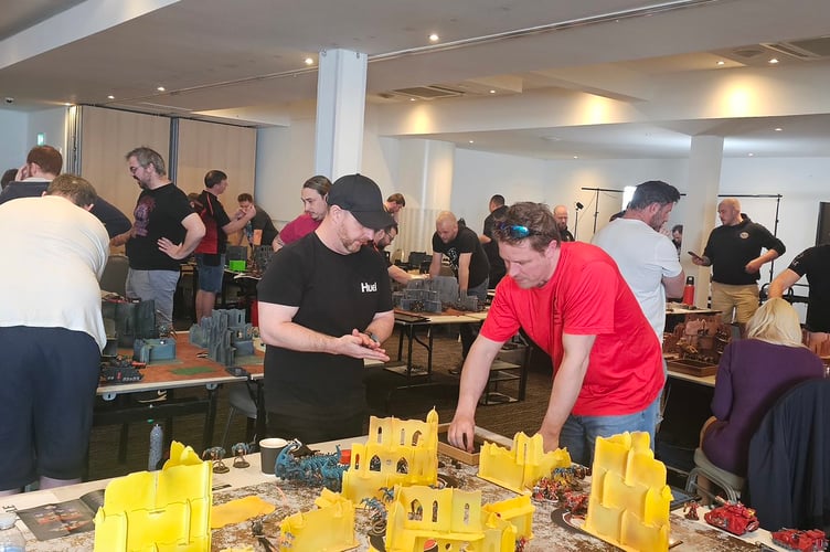 The “Cornwall Super Bash” saw 120 gamers gather at China Fleet Country Club in Saltash 