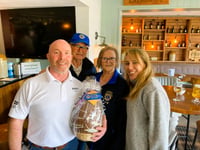 Charity raises over £800 for local causes in giant Easter egg draw