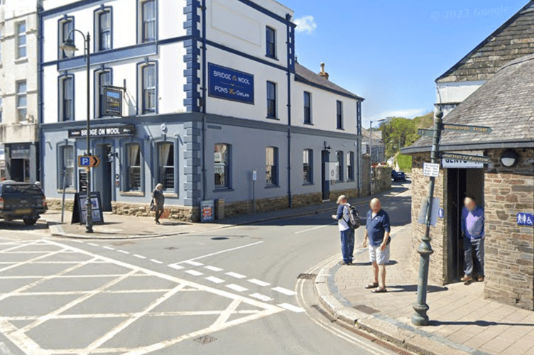The junction between the Platt and Polmorla Road in Wadebridge (Picture: Google)