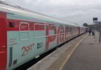 Inspirational exhibition train stops off at Newquay station