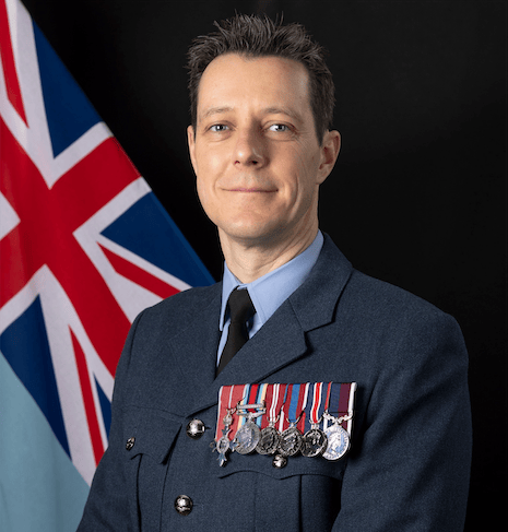 Wing Commander Gareth Elliott MBE (Picture: Cpl Tom Cann RAF)