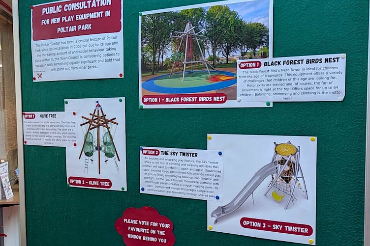 The public consultation is taking place at St Austell Library. (Picture: St Austell Town Council)