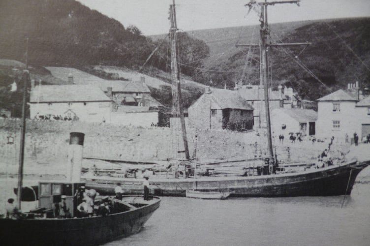 LOCAL historian, photograph collector and Voice reader Barrie Doney has no shortage of pictures and stories from Cornwall’s past, which he shares with Voice Newspaper readers every week. This week’s photograph takes us to a rescue from the early 20th century. Barrie says of this photograph: "The SV Voataire after running aground on Polkerris beach in early 1900's being rescued by a steam tug.”