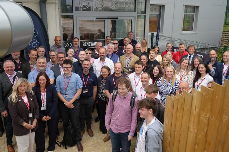The opening of Truro College Renewables Centre in June 2025 (Picture: Truro and Penwith College)
