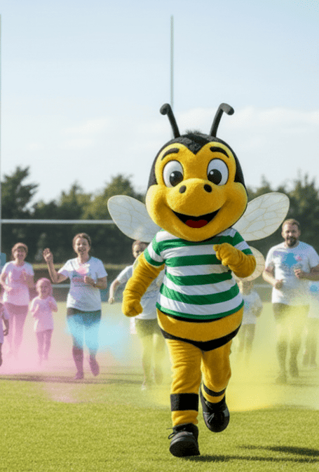 Newquay Hornets Rugby Club will be staging the colour run on Sunday, May 17