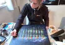 Artist's painting chosen as the cover for band's new album