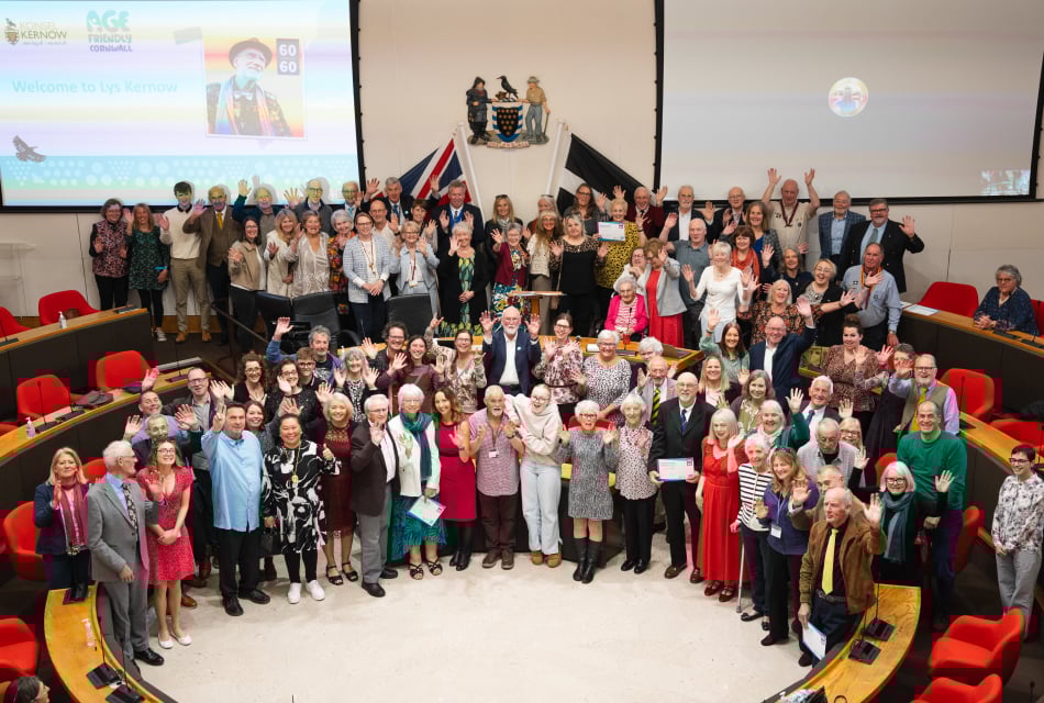 Cornwall honours '60 Over 60' senior volunteers