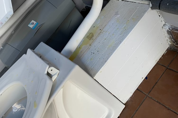 Saltash Town Council confirmed that the public toilets were vandalised on the evening of Wednesday, April 15