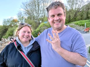 Councillor's joy as lost ring detected on beach