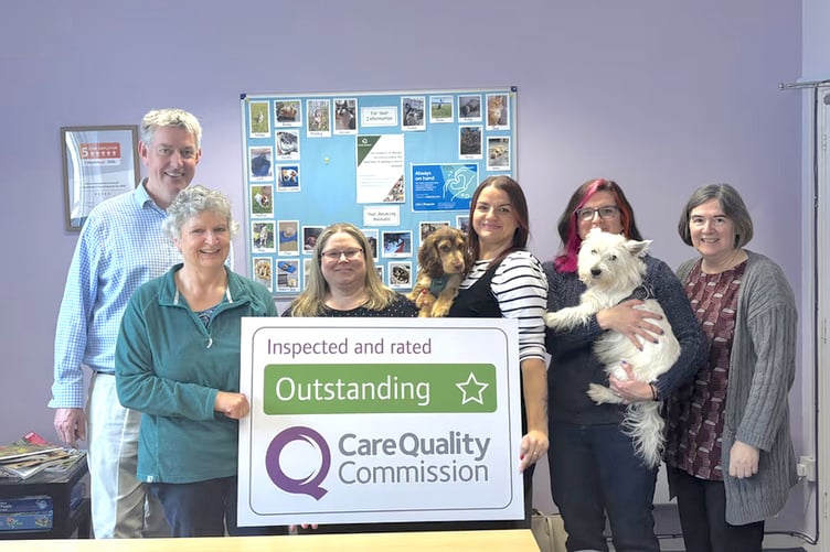 Home Instead Mid Cornwall has been celebrating its outstanding rating.