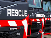 Firefighters called to tractor collision on Cornish road