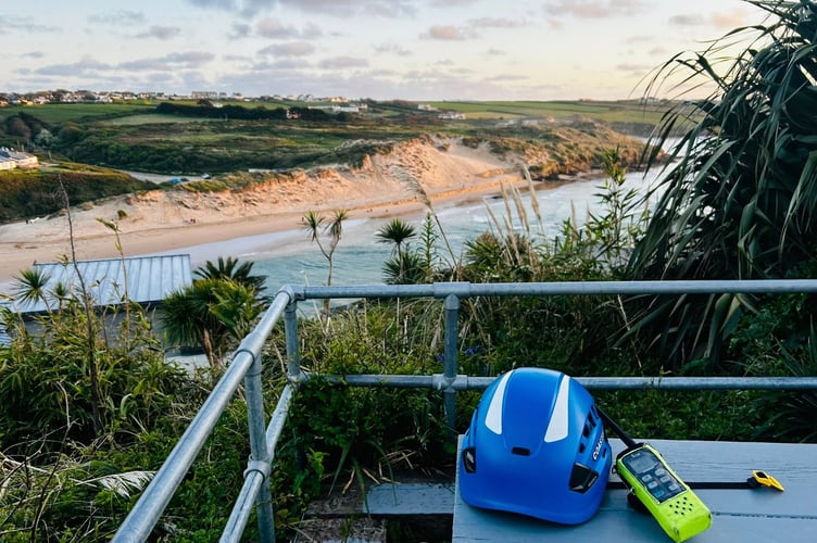 Emergency services attended the scene (Picture: Newquay Coastguard Search and Rescue Team)