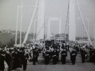Barrie Doney: Lostwithiel Town Band plays for royalty