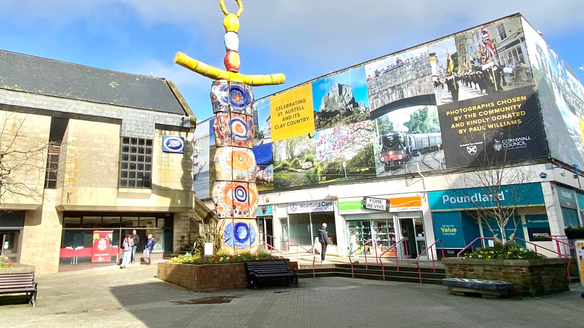 Survey shows people want Earth Goddess sculpture removed from St Austell