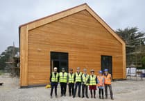 New community pavilion reaches milestone